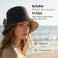 📢📢50% OFF !! ⏰Women's Bowknot Wide Brim Sun Protective Hat