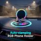 📢📢50% OFF !! ⏰RGB Electric Car Phone Mount with Wireless Charging