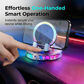 📢📢50% OFF !! ⏰RGB Electric Car Phone Mount with Wireless Charging