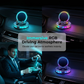 📢📢50% OFF !! ⏰RGB Electric Car Phone Mount with Wireless Charging