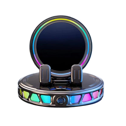 📢📢50% OFF !! ⏰RGB Electric Car Phone Mount with Wireless Charging