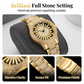 📢📢40% OFF !! ⏰Men's Iced-Out Rotating Dial Watch