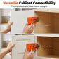 📢📢50% OFF !! ⏰ Cabinet Door Hinge Drilling Guide – Magnetic Clamp, Precise Alignment, 35mm 🪚