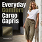 📢📢40% OFF !! ⏰Relaxed Casual Cargo Capris