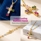 📢📢50% OFF !! ⏰Women's Colorful Zircon Cross Pendant Necklace