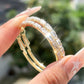 📢📢50% OFF !! ⏰Women's Sparkling Cubic Zirconia Hoop Earrings
