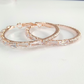 📢📢50% OFF !! ⏰Women's Sparkling Cubic Zirconia Hoop Earrings