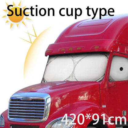 📢📢40% OFF !! ⏰Truck Windshield Sunshade with UV Protection