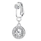 📢📢50% OFF !! ⏰Non Piercing Belly Button Ring Clip on Navel Ring