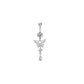📢📢50% OFF !! ⏰Non Piercing Belly Button Ring Clip on Navel Ring