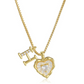 📢📢50% OFF !! ⏰Heart Shaped Letters Micro Pave Chain Necklace