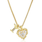 📢📢50% OFF !! ⏰Heart Shaped Letters Micro Pave Chain Necklace