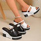 📢📢40% OFF !! ⏰Women's Elegant Platform Wedge Sandals