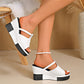 📢📢40% OFF !! ⏰Women's Elegant Platform Wedge Sandals