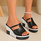 📢📢40% OFF !! ⏰Women's Elegant Platform Wedge Sandals