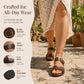 📢📢50% OFF !! ⏰Women's Summer Flat Sandals with Double Buckle