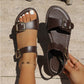 📢📢50% OFF !! ⏰Women's Summer Flat Sandals with Double Buckle