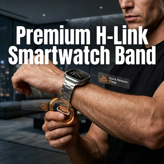 📢📢50% OFF !! ⏰H-Link Watch Band with Butterfly Clasp for Smartwatch