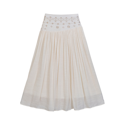 📢📢40% OFF !! ⏰Women's High Waist A-Line Long Skirt