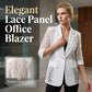 📢📢50% OFF !! ⏰Summer Breathable White Lace Blazer Slim Fit Suit Jacket