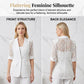 📢📢50% OFF !! ⏰Summer Breathable White Lace Blazer Slim Fit Suit Jacket