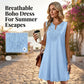 📢📢50% OFF !! ⏰Breathable Summer Casual Dress