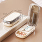 📢📢50% OFF !! ⏰Portable Pill Box With Cutter