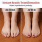 📢📢50% OFF !! ⏰Instant Pedicure Sheer Stockings with Artificial Toenails