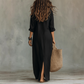 📢📢50% OFF !! ⏰Casual Loose Fit Maxi Dress with Front Slit