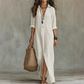 📢📢50% OFF !! ⏰Casual Loose Fit Maxi Dress with Front Slit
