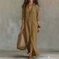 📢📢50% OFF !! ⏰Casual Loose Fit Maxi Dress with Front Slit