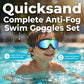 📢📢50% OFF !! ⏰Anti-Fog Swimming Goggles with Earplugs & Nose Clip