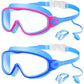 📢📢50% OFF !! ⏰Anti-Fog Swimming Goggles with Earplugs & Nose Clip
