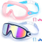 📢📢50% OFF !! ⏰Anti-Fog Swimming Goggles with Earplugs & Nose Clip