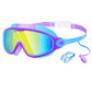 📢📢50% OFF !! ⏰Anti-Fog Swimming Goggles with Earplugs & Nose Clip