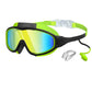 📢📢50% OFF !! ⏰Anti-Fog Swimming Goggles with Earplugs & Nose Clip