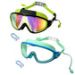 📢📢50% OFF !! ⏰Anti-Fog Swimming Goggles with Earplugs & Nose Clip