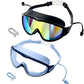📢📢50% OFF !! ⏰Anti-Fog Swimming Goggles with Earplugs & Nose Clip