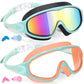 📢📢50% OFF !! ⏰Anti-Fog Swimming Goggles with Earplugs & Nose Clip
