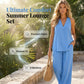 📢📢40% OFF !! ⏰Effortless Summer V-Neck Lounge Set