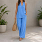 📢📢40% OFF !! ⏰Effortless Summer V-Neck Lounge Set