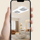 📢📢50% OFF !! ⏰Modern 2-in-1 LED Ceiling Fan Light