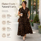 📢📢40% OFF !! ⏰Women's Elegant Leopard Print Lapel Dress