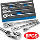 📢📢50% OFF !! ⏰6-Piece Flex Head Ratchet Wrench Set