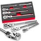 📢📢50% OFF !! ⏰6-Piece Flex Head Ratchet Wrench Set