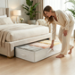 📢📢50% OFF !! ⏰Foldable Underbed Storage Bag with Zipper Lid