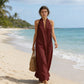 📢📢50% OFF !! ⏰Elegant Summer Casual Halter Maxi Dress