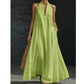 📢📢50% OFF !! ⏰Elegant Summer Casual Halter Maxi Dress