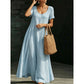 📢📢50% OFF !! ⏰Minimalist Scoop Neck Summer Maxi Dress