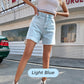 📢📢50% OFF !! ⏰Women's Classic Solid Color High-Waist Shorts